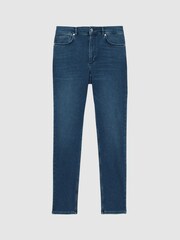 Reiss Indigo Ardana Slim Fit Jersey Jeans - Image 2 of 4