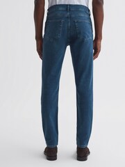 Reiss Indigo Ardana Slim Fit Jersey Jeans - Image 3 of 4