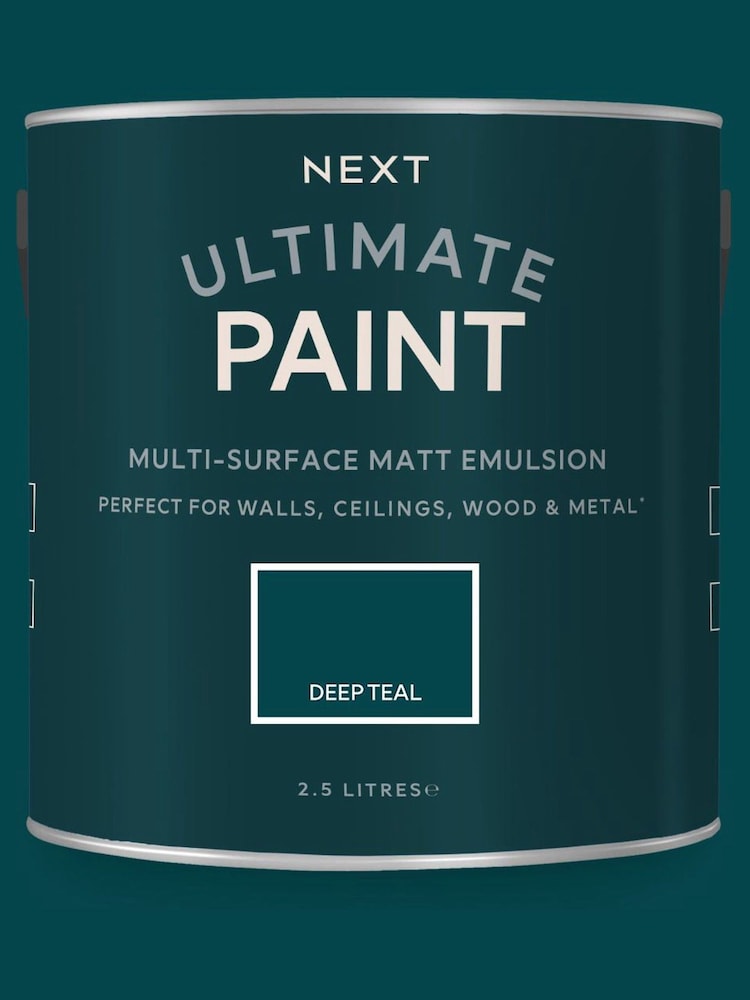 Mid Teal Blue Ultimate® Multi-Surface Peel & Stick Paint Sample - Image 1 of 5