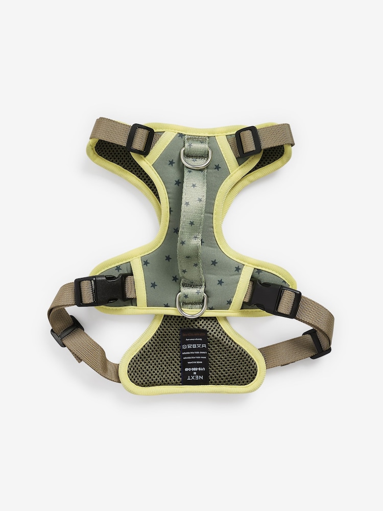 Khaki Green Star Dog Harness - Image 2 of 8