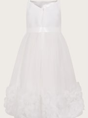 Monsoon Cream Odette Blossom 3D Dress - Image 2 of 3