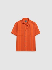 Rodd & Gunn Orange Point Break Shirt - Image 5 of 5