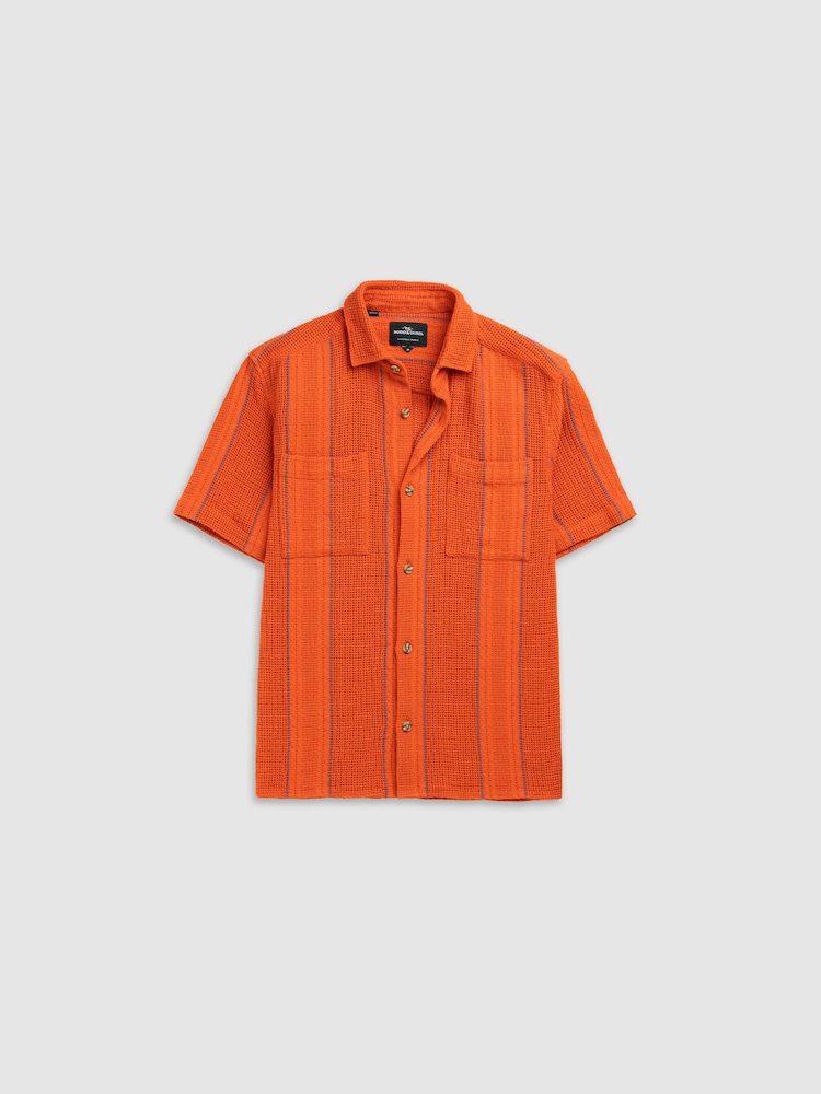 Rodd & Gunn Orange Point Break Shirt - Image 5 of 5