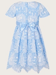 Monsoon Blue Mallory Embroidered Dress - Image 2 of 3