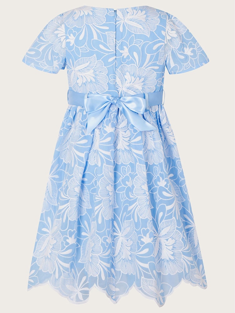 Monsoon Mallory Besticktes Kleid, Blau - Bild 2 von 3 Monsoon Mallory Besticktes Kleid, Blau - Bild 2 von 3