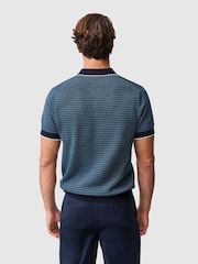 Rodd & Gunn Blue Oyster Island Knit Polo Shirt - Image 2 of 5