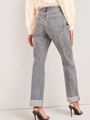 Grey Boyfriend Fit Jeans - Image 2 of 11