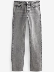 Grey Boyfriend Fit Jeans - Image 5 of 11