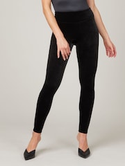 SPANX® Black Velvet Leggings - Image 3 of 4