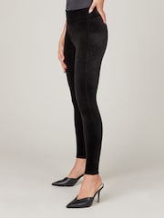 SPANX® Black Velvet Leggings - Image 4 of 4