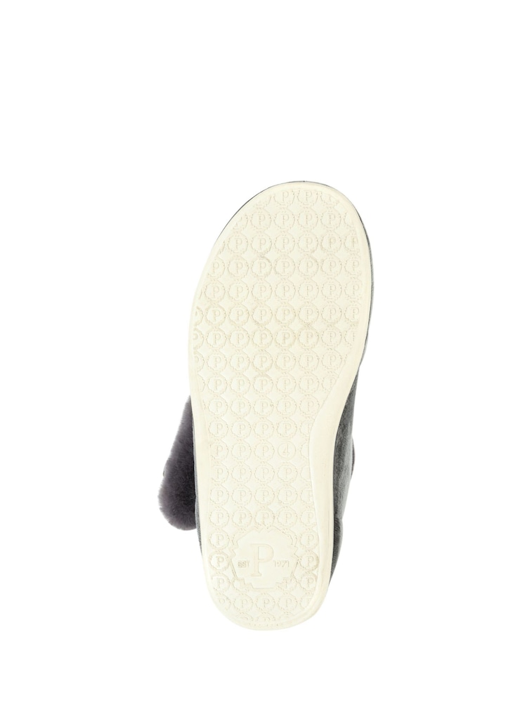 Pavers Grey Pavers Black Wide Fit Slipper Boots - Image 5 of 5