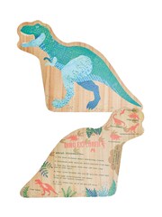 Party Pieces Natural Pack of 24 Dino Explorer Paper Place Mats - Image 2 of 2