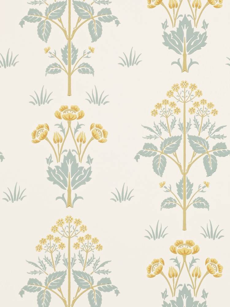 Morris & Co. Gold Meadow Sweet 10.05M Wallpaper - Image 1 of 1