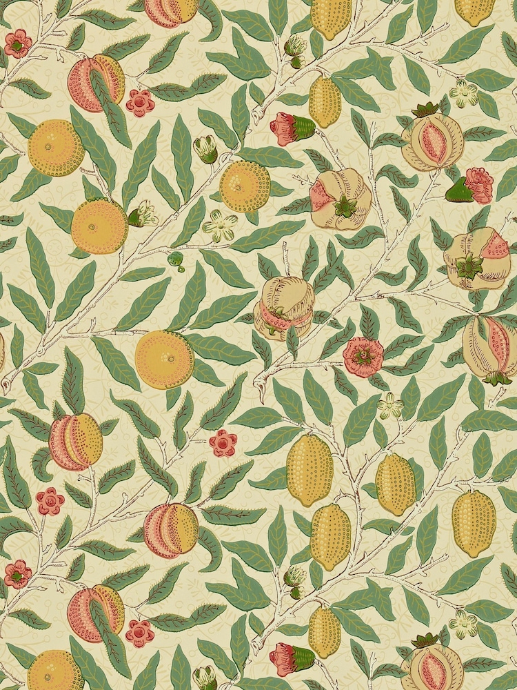 Morris & Co. Green Fruit 10.05M Wallpaper - Image 1 of 1
