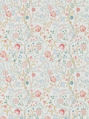 Morris & Co. Pink Mary Isobel 10.05M Wallpaper - Image 1 of 1