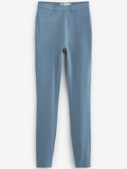 Petrol Blue Next Jersey Denim Leggings - Image 1 of 6