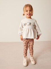 Neutral Top and Legging Set (3mths-7yrs) - Image 1 of 7