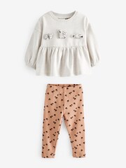 Neutral Top and Legging Set (3mths-7yrs) - Image 5 of 7