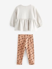 Neutral Top and Legging Set (3mths-7yrs) - Image 6 of 7