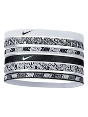 Nike White Printed Headbands 6Pk - Image 1 of 3