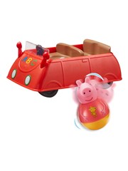 Peppa Pig Weebles Push Along Wobbily Car - Image 5 of 9