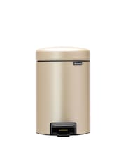 Brabantia Metallic Gold NewIcon Pedal Bin 3L - Image 5 of 6