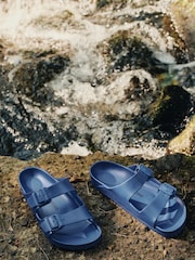 Темно-синий - Сандалии из материала ЭВА Birkenstock Arizona - Изображение 4 из 6