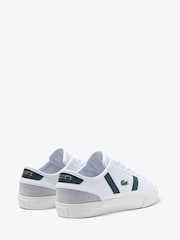 Lacoste White Sideline Pro Trainers - Image 3 of 6