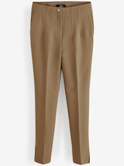 Camel Brown Tailored High Waisted Skinny Trousers - Image 5 of 5