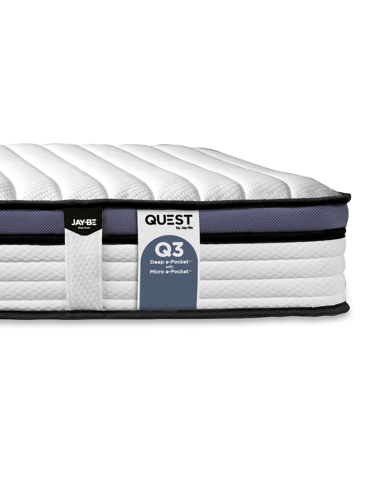 Jay-Be Children's Q3 Epic Comfort Deep Mattress - Image 1 of 8