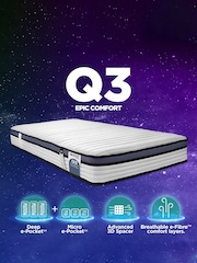 Jay-Be Children's Q3 Epic Comfort Deep Mattress - Image 2 of 8
