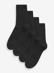 Musta - Modal Ankle Sukat 4 Pack - Kuva 1 / 2