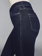 Reiss Indigo Lux Mid Rise Skinny Jeans - Image 6 of 6
