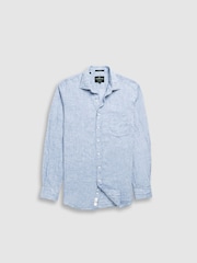 Rodd & Gunn Blue Coromandel Sports Fit Shirt - Image 1 of 2