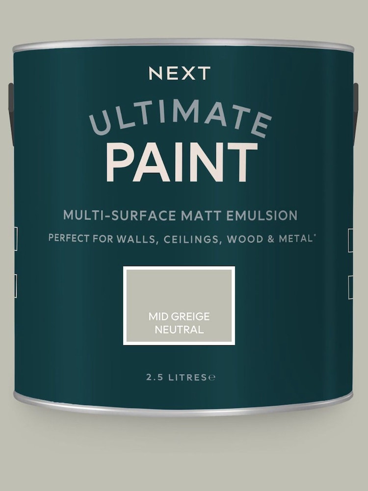 Mid Greige Neutral Ultimate® Multi-Surface Peel & Stick Paint Sample - Image 1 of 5