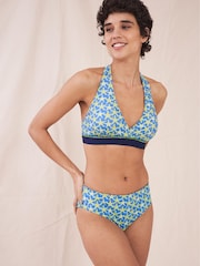 White Stuff Blue Coastal Reversible Bikini - Image 2 of 5