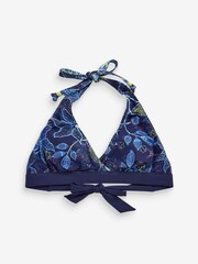 White Stuff Blue Coastal Reversible Bikini - Image 5 of 5