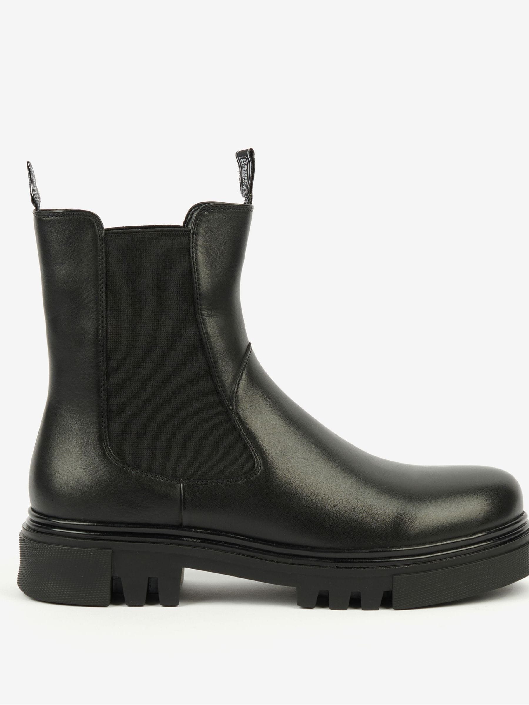 Barbour chelsea boots womens black discount