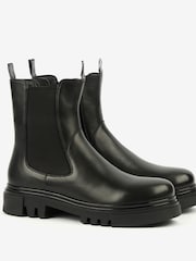 Barbour® International Black Tank Chelsea Boots - Image 2 of 5