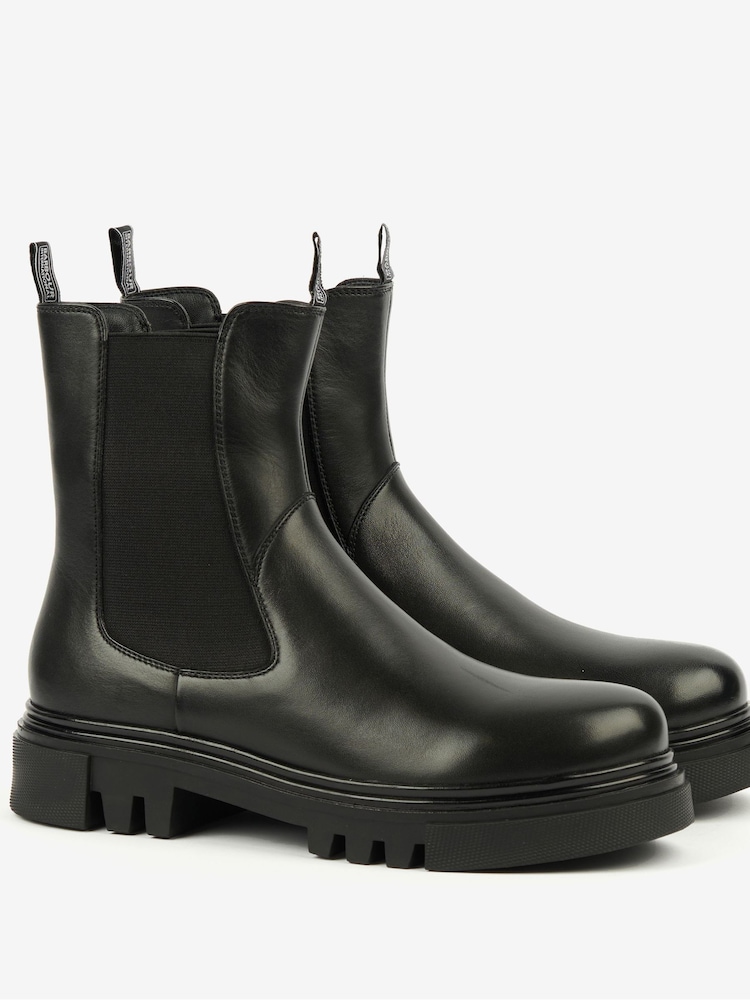 Barbour® International Black Tank Chelsea Boots - Image 2 of 5