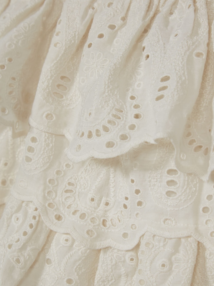 Reiss Ivory Cia Junior Lace Strappy Top - Image 6 of 6