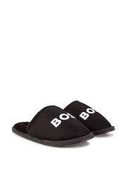 Czarny - BOSS Logo Slippers - Image 4 of 7