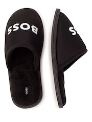 Czarny - BOSS Logo Slippers - Image 5 of 7