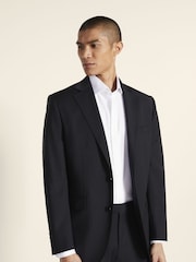 MOSS Performance Tailored Fit Black Suit: Jacket - Image 1 of 5