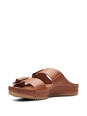 Clarks Natural Leather Brookleigh Sun Sandals - Image 4 of 7