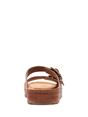 Clarks Natural Leather Brookleigh Sun Sandals - Image 6 of 7