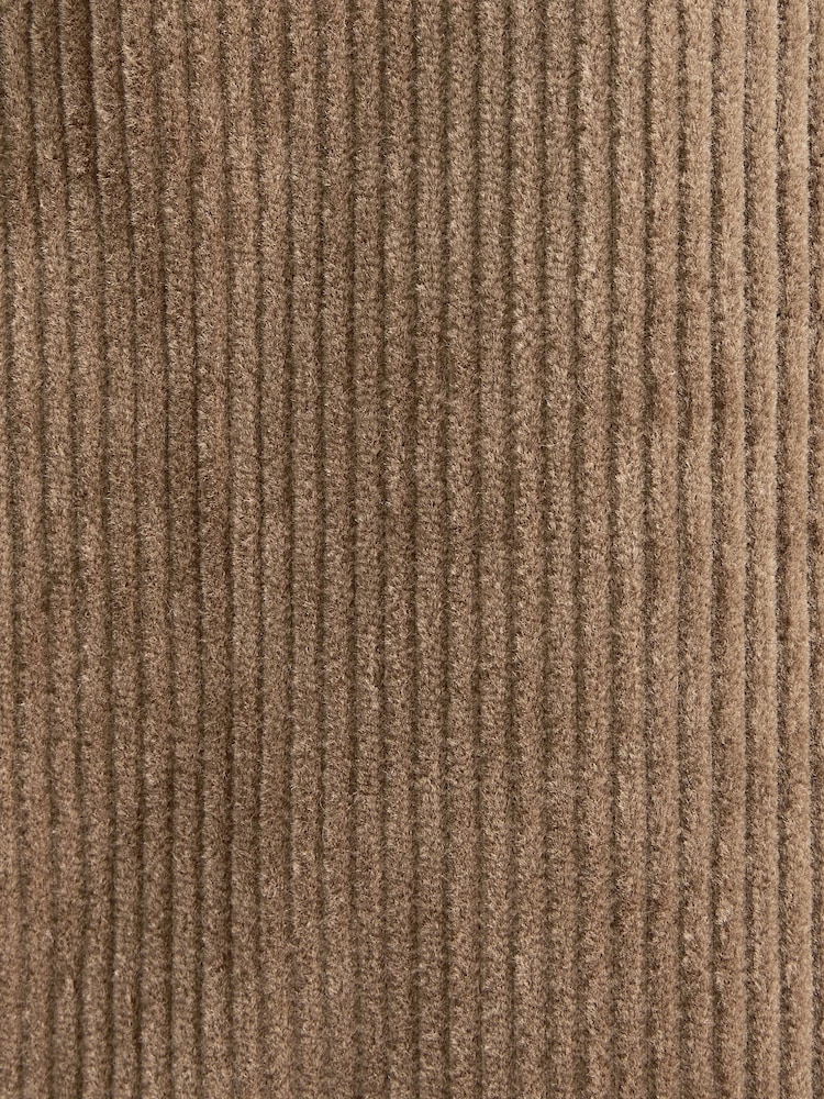 Brown Slim Fit Corduroy Formal Jacket - Image 10 of 10