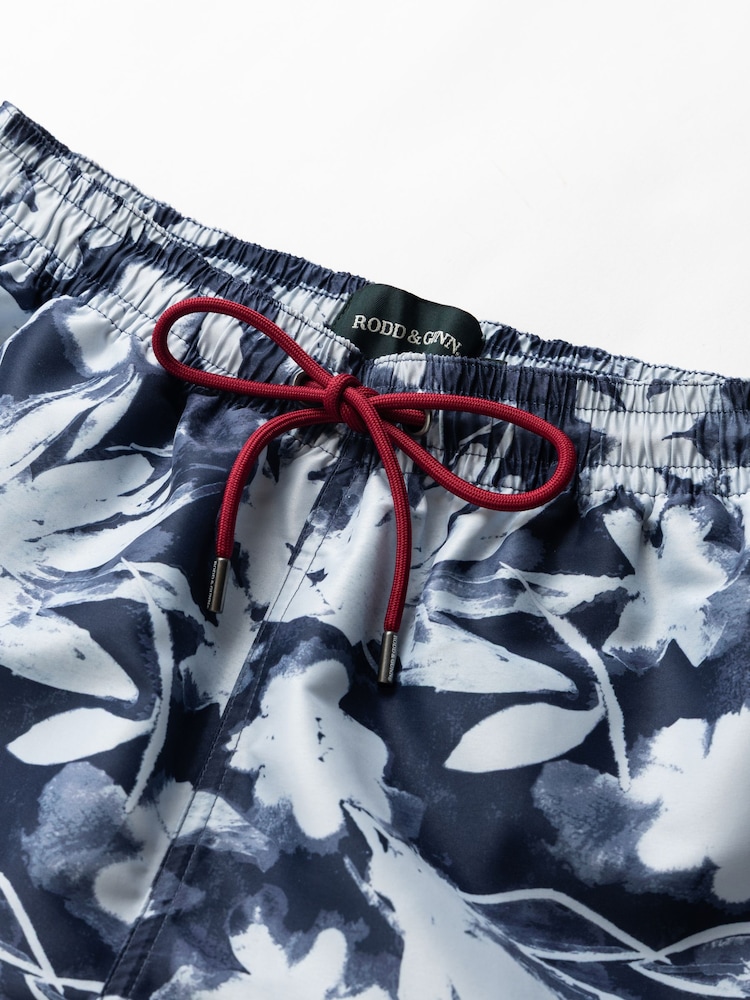 Rodd & Gunn Blue Hardinge Swim Shorts - Image 5 of 5