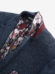 Blue Signature Harris Tweed British Wool Blazer - Image 11 of 15