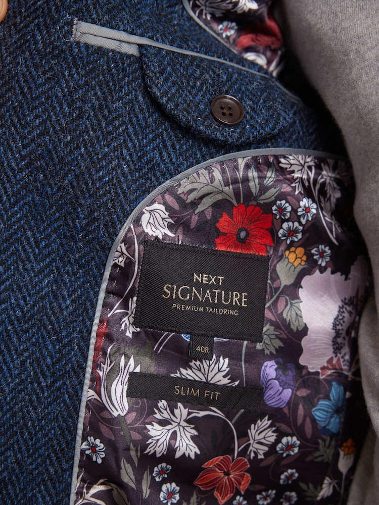 Veste en tweed harris vintage des années 90 blazer veste